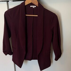 Women's Plum Blazer